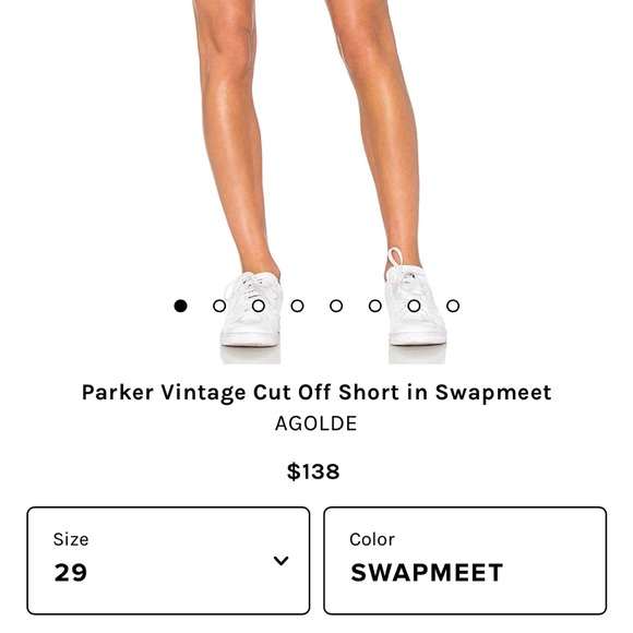 AGOLDE SHORTS - Picture 9 of 9